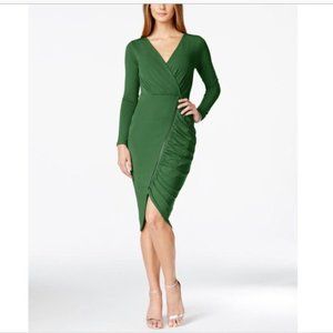 Rachel Roy Wrap Dress with Zipper Front